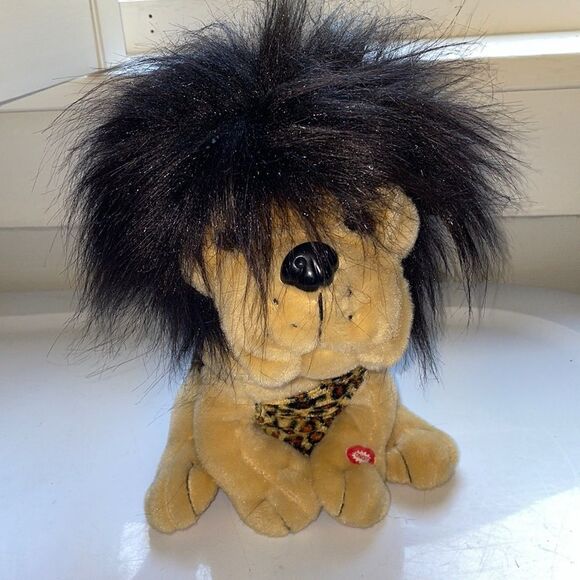 Kids of America 2009 animated Caveman lion plush/ plays theme Addams  Family - Picture 1 of 9